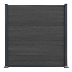 Ogrodzenie kompozytowe Premium 180x190 cm - antracyt - Compolife