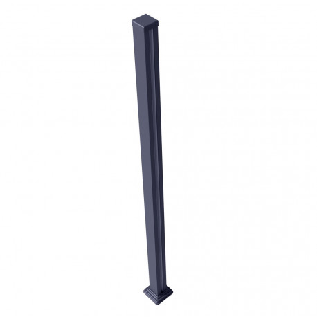Słupek aluminiowy do bramy - wys. 190 cm - Compolife