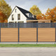 Panel dekoracyjny z aluminium Linea do personalizowanych ogrodzeń - Compolife