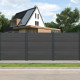 Ogrodzenie kompozytowe Premium 180x190 cm - antracyt - Compolife