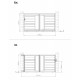 Brama przesuwna z nowoczesnego aluminium 300x158cm FANCY FILM GARDE - X-Metal