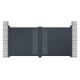 Aluminiowa brama skrzydłowa 300x142cm FANCY GROW - X-Metal