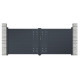 Aluminiowa brama skrzydłowa FANCY FILM 350x142cm - X-Metal