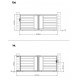 Brama przesuwna z nowoczesnego aluminium FANCY FILM 350x142 cm - X-Metal