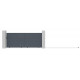 Brama przesuwna z nowoczesnego aluminium FANCY FILM 350x142 cm - X-Metal