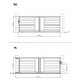 Aluminiowa brama przesuwna FANCY FILM 392x142 cm - X-Metal