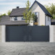 Aluminiowa brama przesuwna 392x142 cm FANCY TIME - X-Metal