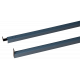 Ogrodzenie kompozytowe Premium 180x190 cm z panelem dekoracyjnym Linea - postarzane drewno - Compolife