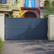 Brama przesuwna z aluminium gotowa do instalacji 300x180cm VERTILON - X-METAL
