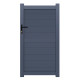 Furtka z aluminium gotowa do instalacji 100x160 cm HORACE - X-METAL
