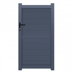 Furtka z aluminium gotowa do instalacji 100x160 cm HORACE - X-METAL