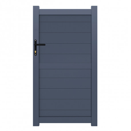 Furtka z aluminium gotowa do instalacji 100x160 cm HORACE - X-METAL