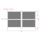 Brama skrzydłowa z aluminium gotowa do instalacji 300x180 cm VERTILON - X-METAL