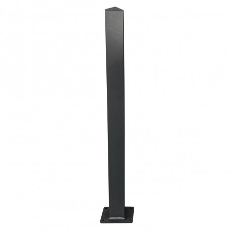 Słupek aluminiowy do bramy - wys. 200 cm - X-METAL