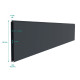 Aluminiowa brama skrzydłowa 392x142 cm FANCY TIME - X-Metal