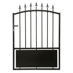 Furtka ogrodowa z żelaza 100x173 cm AURORE - X-METAL