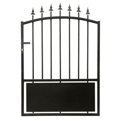 Furtka ogrodowa z żelaza 100x173 cm AURORE - X-METAL