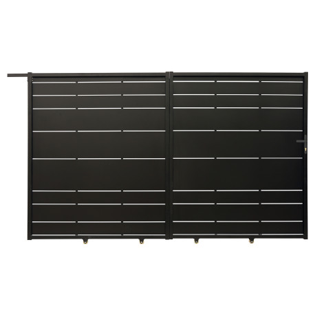 Brama przesuwna z żelaza 300x182 cm ORIS - X-METAL
