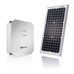 Zestaw zasilania słonecznego Solarset do napędów do bram i garaży - Somfy