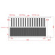 Brama przesuwna z aluminium gotowa do instalacji 300x160cm JOGAN - X-METAL