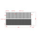Brama przesuwna z aluminium gotowa do instalacji 350x180cm JOGAN - X-METAL