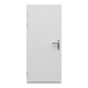 Drzwi wejściowe Lisandre z aluminium 96x218cm - białe - otwierane w prawo - X-METAL
