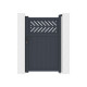 Furtka aluminiowa AXIS GROW 100x158cm - X-METAL