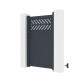 Furtka aluminiowa AXIS GROW 100x158cm - X-METAL