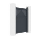Furtka aluminiowa AXIS TIME 100x140cm - X-METAL