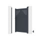 Furtka aluminiowa AXIS TIME 100x158cm - X-METAL