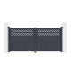 Brama skrzydłowa z aluminium AXIS GROW 300x140cm - X-METAL