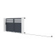Brama przesuwna z aluminium AXIS VECTO 300x158cm - X-METAL