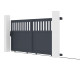 Brama przesuwna z aluminium AXIS ALTO 300x140cm - X-METAL