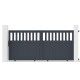 Brama przesuwna z aluminium AXIS ALTO 300x140cm - X-METAL