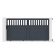Brama przesuwna z aluminium AXIS ALTO 300x158cm - X-METAL