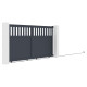 Brama przesuwna z aluminium AXIS ALTO 300x158cm - X-METAL