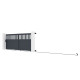 Brama przesuwna z aluminium AXIS ALTO 340x140cm - X-METAL