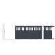 Brama przesuwna z aluminium AXIS ALTO 400x140cm - X-METAL