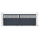 Brama przesuwna z aluminium AXIS ALTO 400x140cm - X-METAL