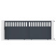 Brama przesuwna z aluminium AXIS ALTO 400x158cm - X-METAL