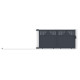 Brama przesuwna z aluminium AXIS TIME 300x158cm - X-METAL