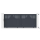 Brama przesuwna z aluminium AXIS TIME 340x140cm - X-METAL