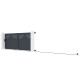 Brama przesuwna z aluminium AXIS TIME 340x140cm - X-METAL