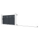 Brama przesuwna z aluminium AXIS TIME 340x158cm - X-METAL