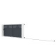 Brama przesuwna z aluminium AXIS TIME 400x158cm - X-METAL