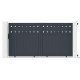 Brama przesuwna z aluminium AXIS FILM 300x158cm - X-METAL