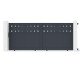 Brama przesuwna z aluminium AXIS FILM 340x140cm - X-METAL
