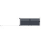 Brama przesuwna z aluminium AXIS GROW 400x140cm - X-METAL