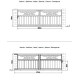 Brama przesuwna z aluminium AXIS GROW 400x140cm - X-METAL