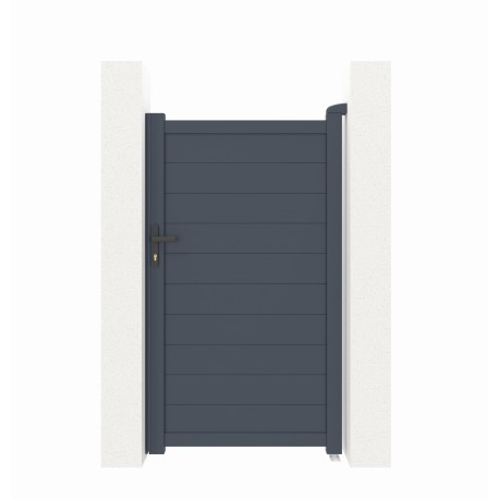 Furtka ogrodzeniowa z nowoczesnego aluminium 100x173cm GARDE X-Metal